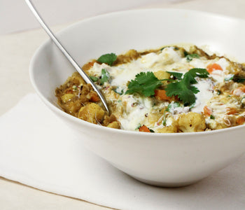 DIE BESTEN REZEPTE FÜR REIFE HAUT - LINSEN-BLUMENKOHL-DAL