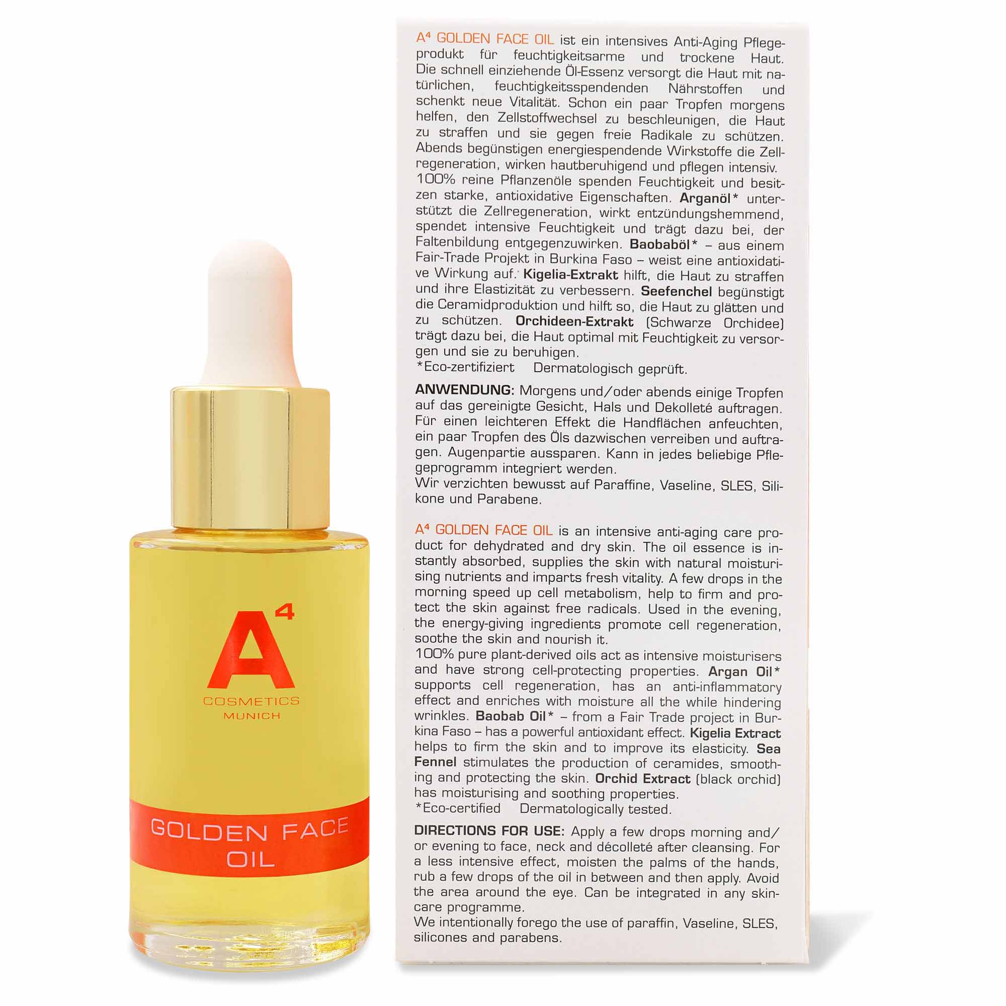 A⁴ Golden Face Oil (5492286357666)