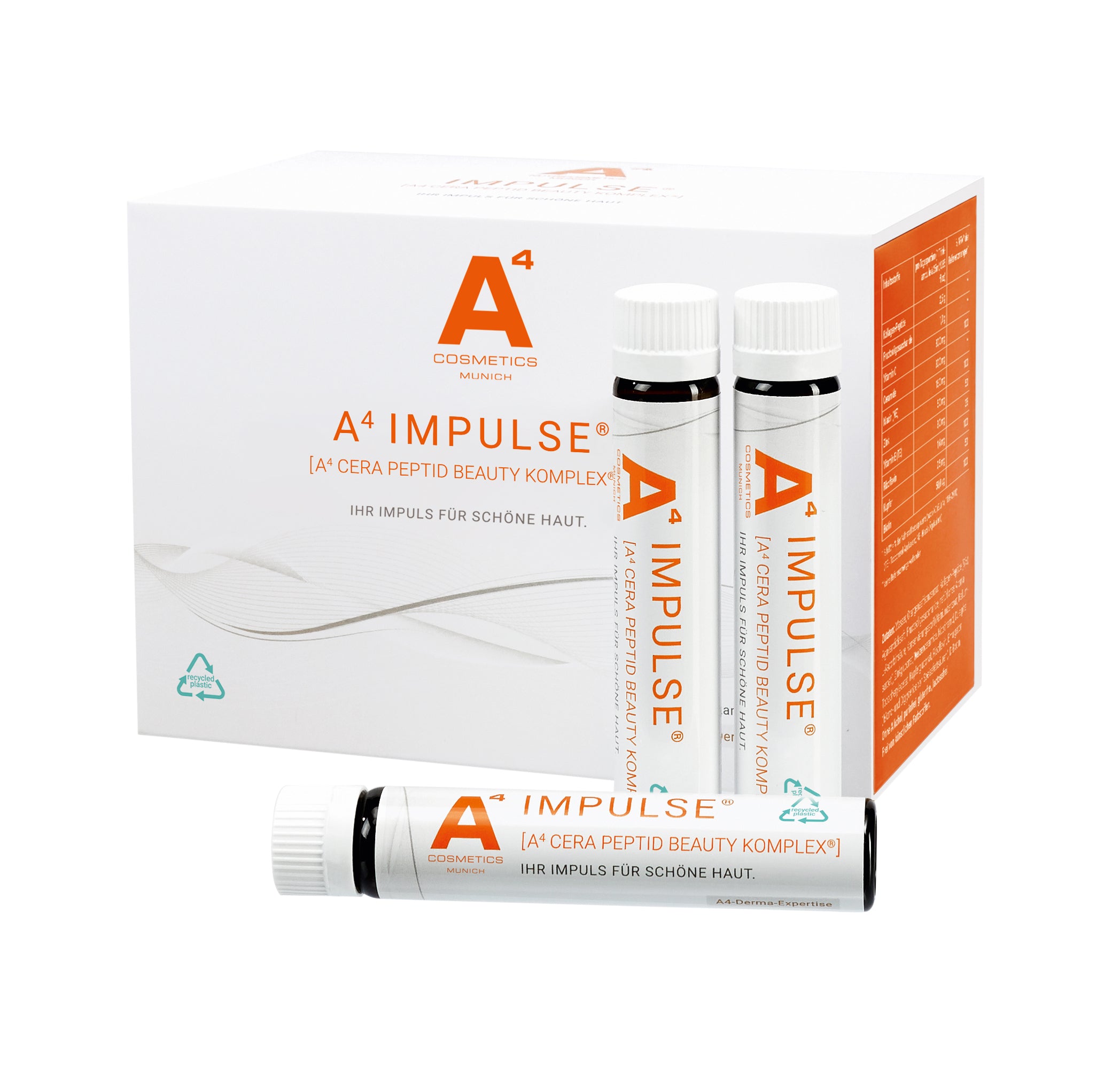 A⁴ IMPULSE® COLLAGEN DRINKING AMPOULES WITH CERAMIDES
